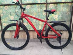 Aluminum Frame Bicycle in Fresh and New Condition