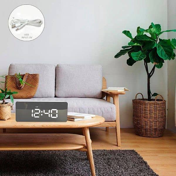 Modern Light clock Digital  Children's Student Elderly Bedroom Study 1