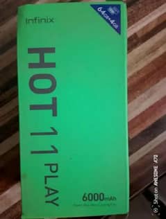 kisi Bhai k pass Infinix HoT 11 play ka box Ho Tou rabta kre.