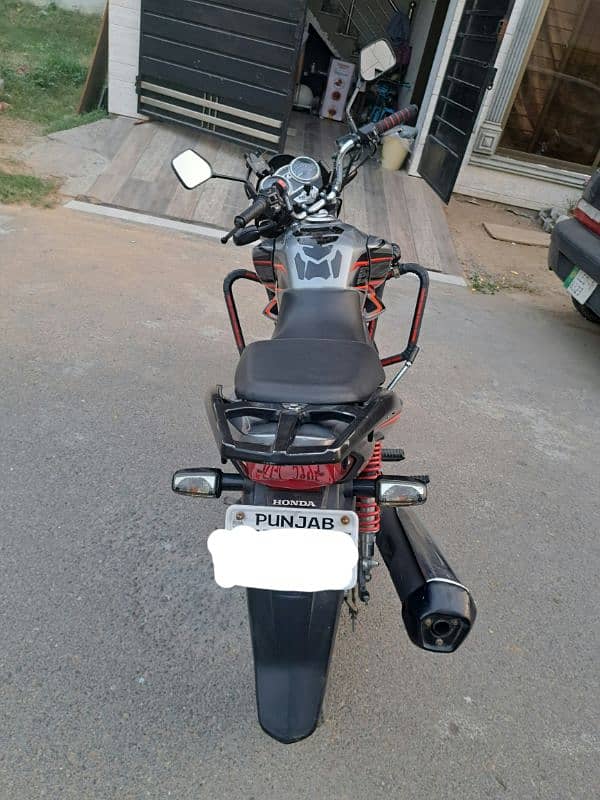 Honda cb150f Grey 2