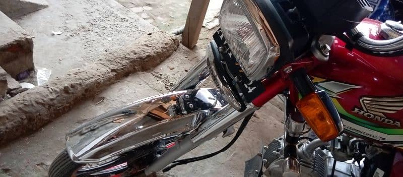 Honda CD 70 Punjab number new condition call o3137733447 4