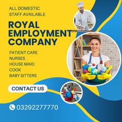 Maids | House Maids | Home Cook | Driver Helper | Domestic Maids Staf