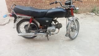 Honda 70 model 2012 Gujranwala ka nmbr