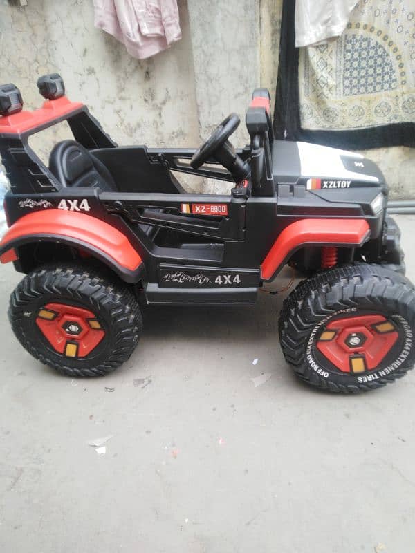 Kids RC jeep urgent sale 5