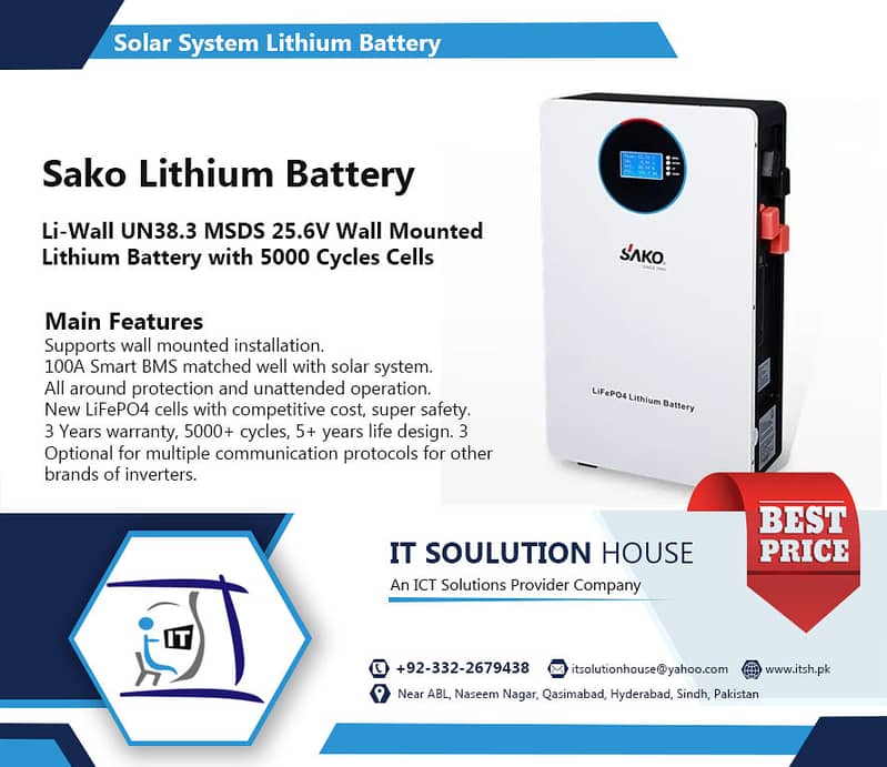 Sako Lithium Battery 0