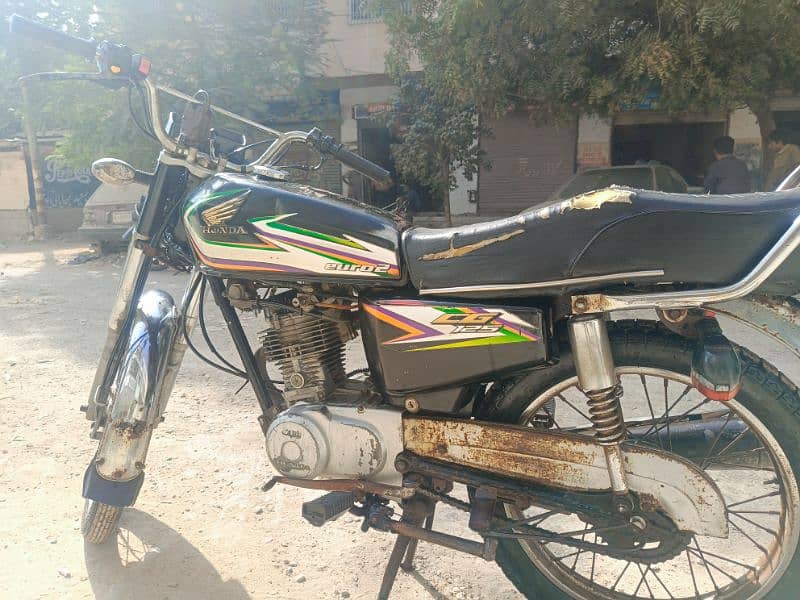 Honda cg 125 2016 model Hyderabad number 3