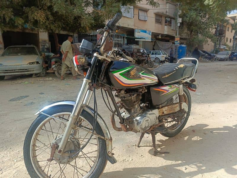 Honda cg 125 2016 model Hyderabad number 4