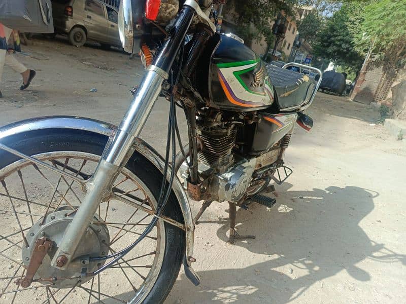 Honda cg 125 2016 model Hyderabad number 5