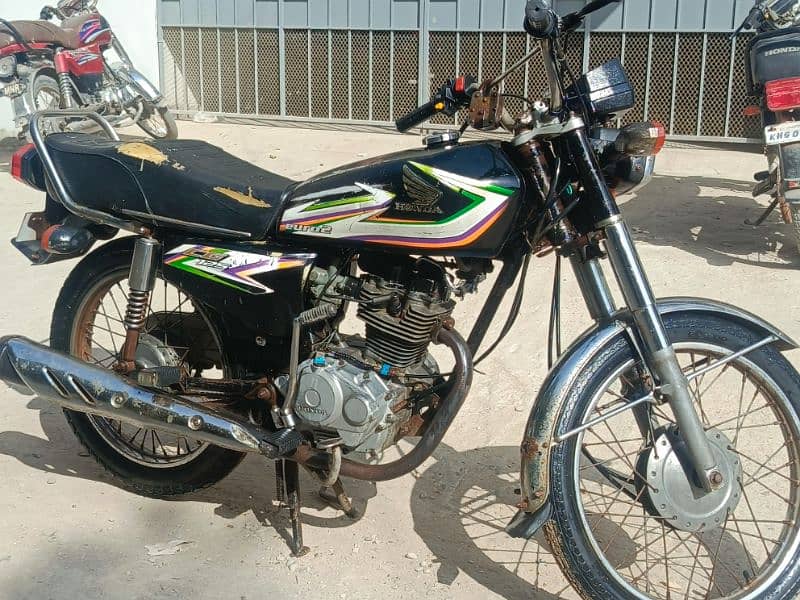 Honda cg 125 2016 model Hyderabad number 8