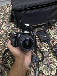 Nikon d3200 with all accessories