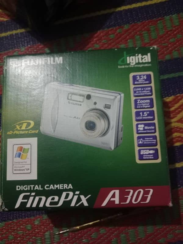 Fuji film digital camera series a303 7