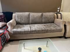 7 seater sofa set And Table