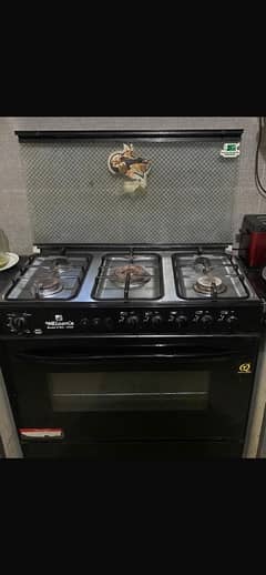 5 burner cooking range