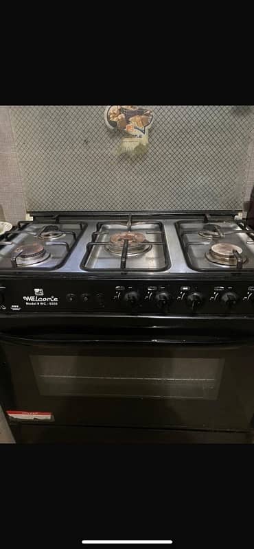 5 burner cooking range 2