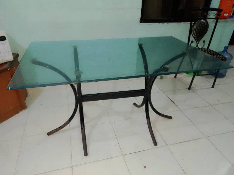 Dining table with 6 chairs 1