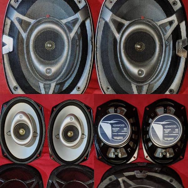 ORIGINAL KENWOOD { M6935ie } SPEAKERS {SOUND SYSTEM WOOFER AMPLIFIER} 0