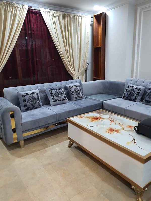 per day two be fully furnished apartment for rent in E-11 Islamabad 1