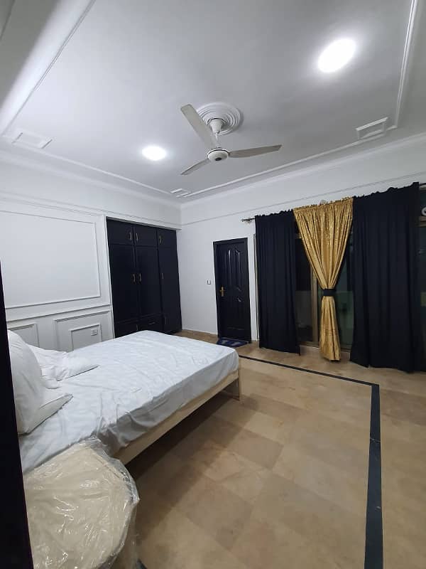 per day two be fully furnished apartment for rent in E-11 Islamabad 2