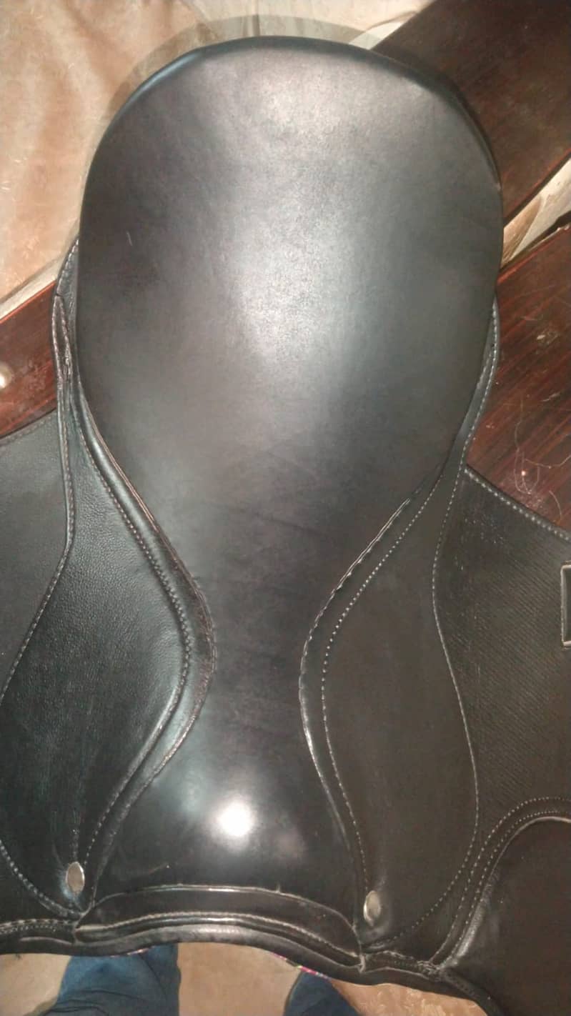 Genuine Leather Horse Ridding Saddle neza bazi 1