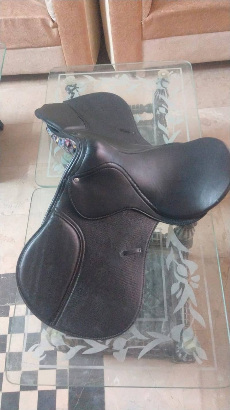 Genuine Leather Horse Ridding Saddle neza bazi 3