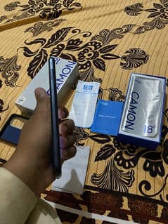 Tecno Camon 18P 8/128gb Complte Box/Exchange possible