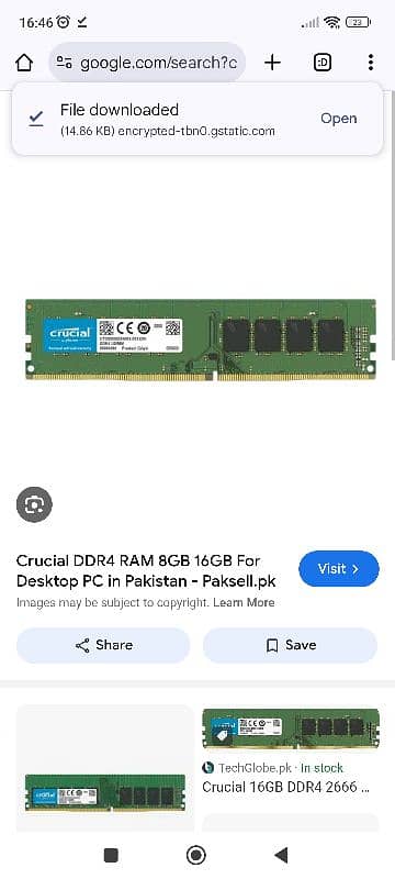 DDR4 Ram 8gb 0