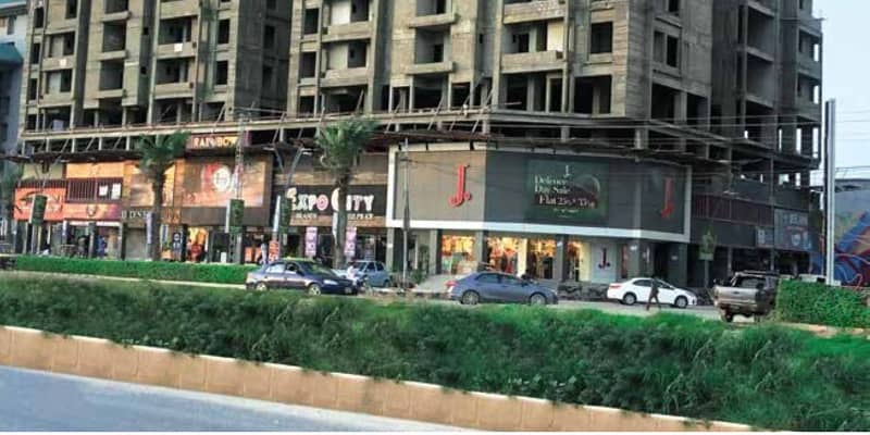 Flat Is Available For Sale On Easy Installment In Khizar Mall And Residency 1