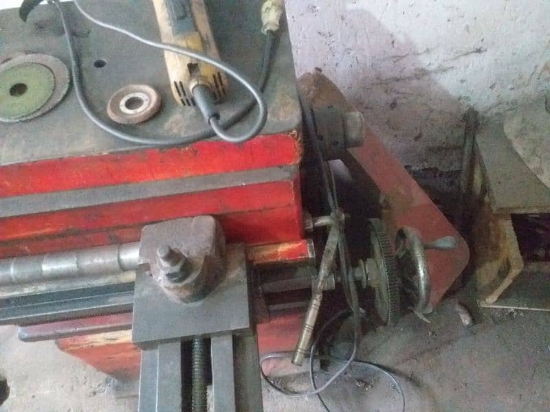 Drum turning machine in good condition working 100% Old Model machine 2