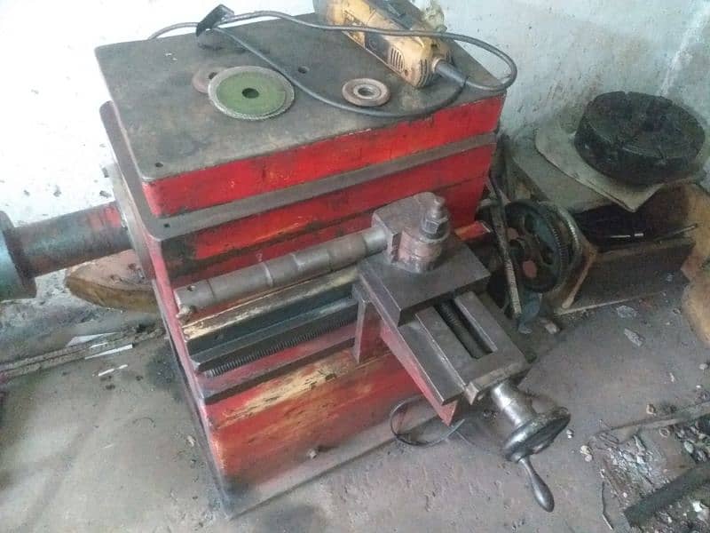 Drum turning machine in good condition working 100% Old Model machine 3