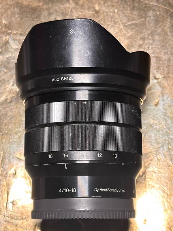 Sony E 10-18mm f/4 OSS Lens Ultra Wide Zoom 6