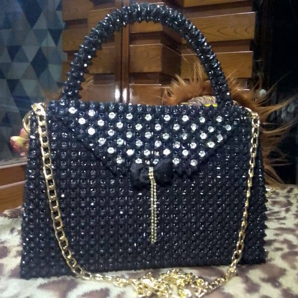 crystal beaded bag 1