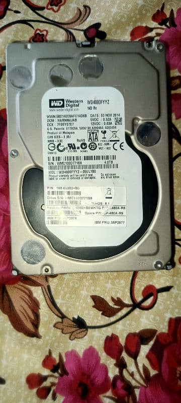 4TB Hard Disk Heelth 100 prfomas 100 2