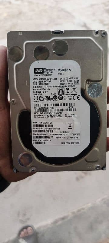 4TB Hard Disk Heelth 100 prfomas 100 3