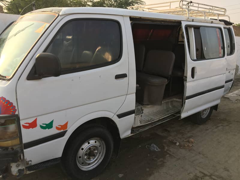 Toyota hiace sond shape 2