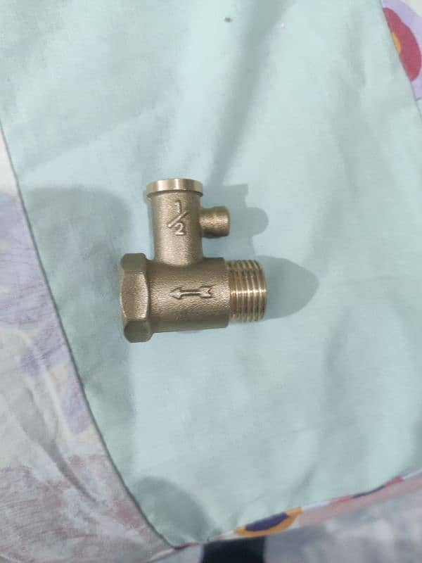 safety valve for instant gas Geyser 1