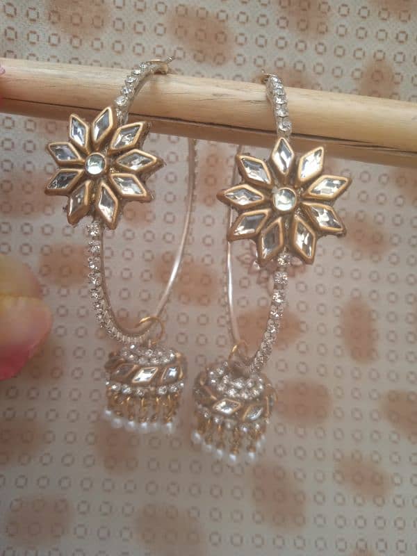 kundan customize earrings 1