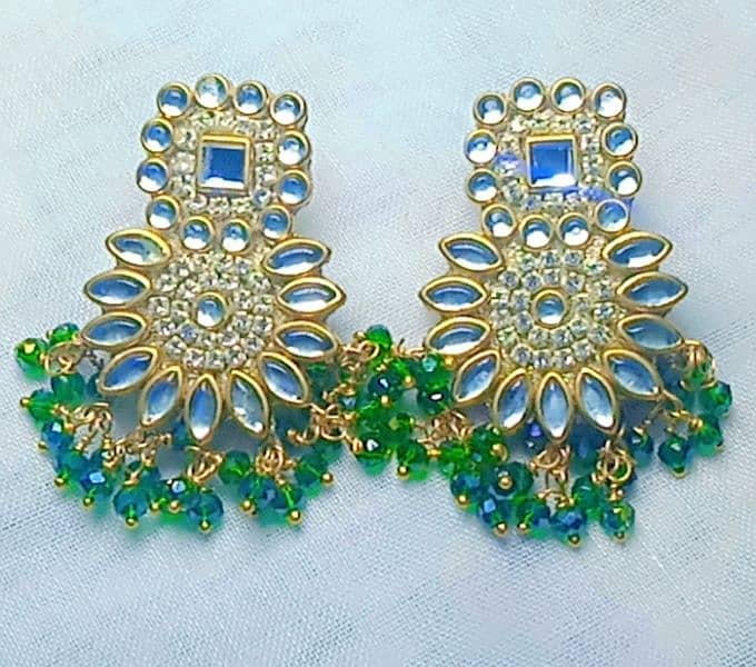 kundan customize earrings 6