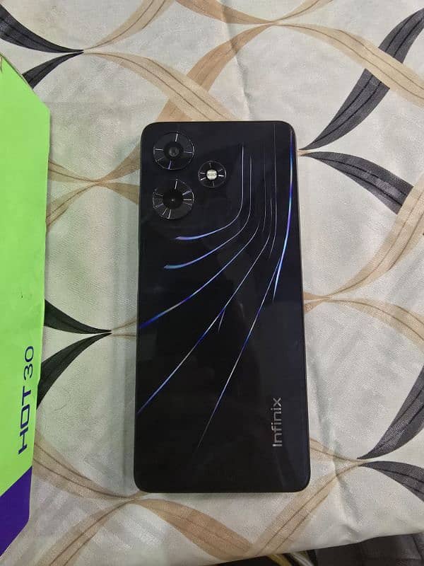 Infinix HOT 30 8 + 128 and 8 gb extendable condition excellent 6