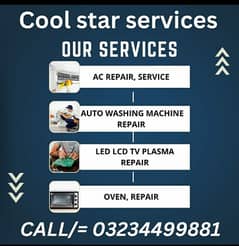 LED,LCD,PLAZMA, MICROWAVE, AUTOMATIC WASHING MACHINE,AC REPAIR