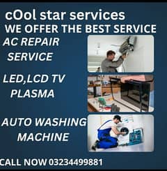 LED,LCD,PLAZMA, MICROWAVE, AUTOMATIC WASHING MACHINE,AC REPAIR