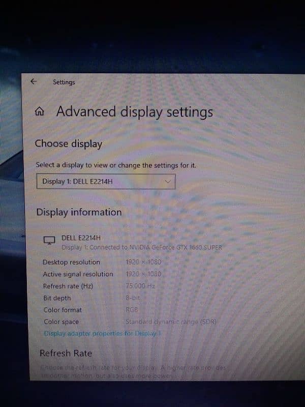 Dell 22 inch monitor 1