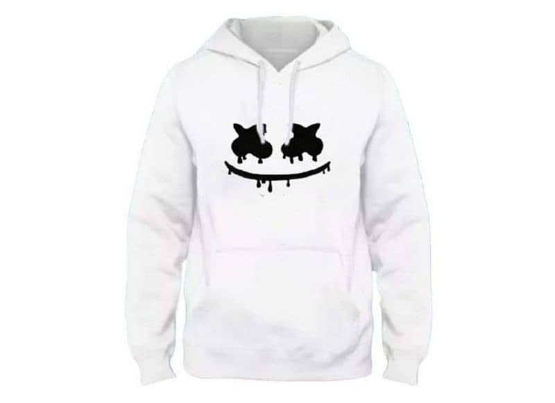 1 pc man`s cotton graphic sublimation hoodie 0