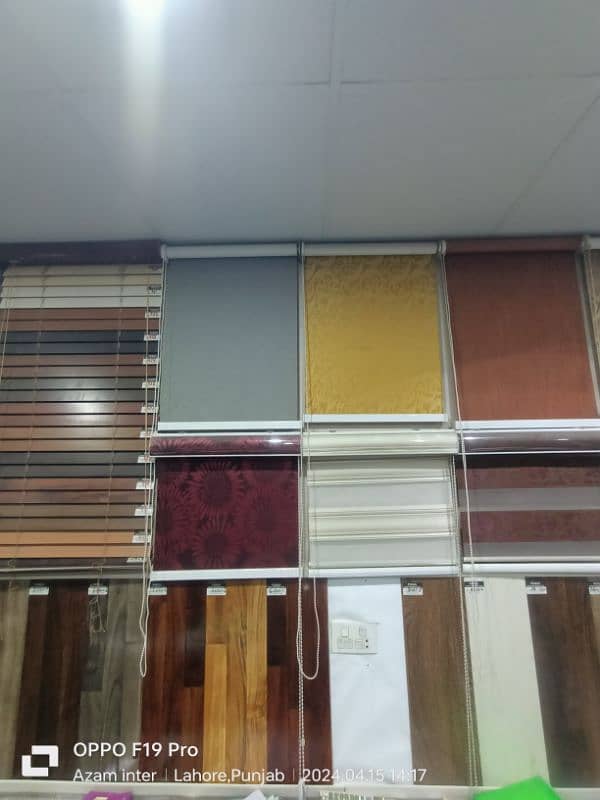 Roller blinds All types of window blinds Glass paper wooden floor 10