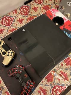 PS4, 1 TB with two controllers for sale on urgent basis