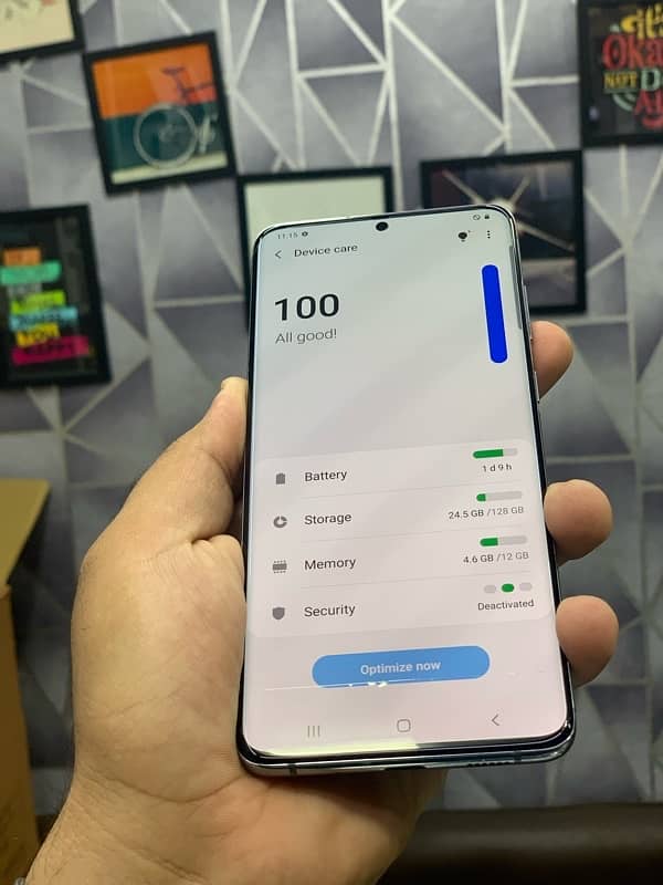 Samsung S20 plus 12gb 128gb Pta approved 11