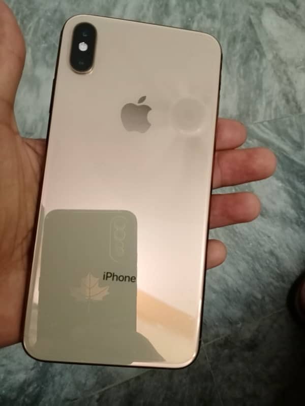 iphone xs max Gold 64gb pta approved 2