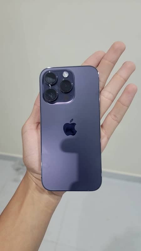 iphone 14 pro deep purple 128 gb non PTA 1