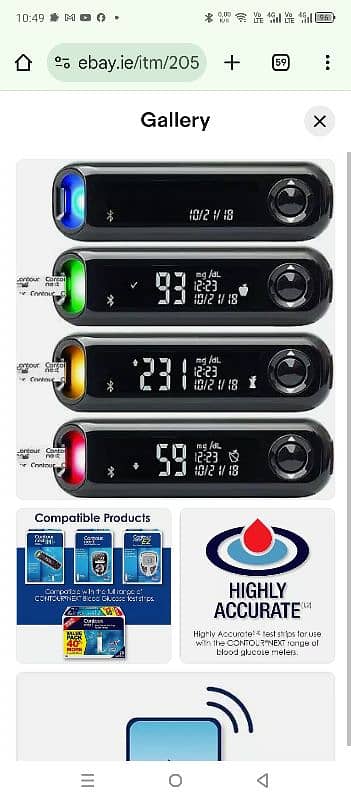 Contour Next One Blood Glucose Monitoring System 2