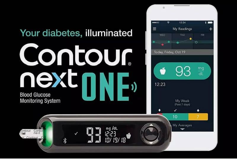 Contour Next One Blood Glucose Monitoring System 3