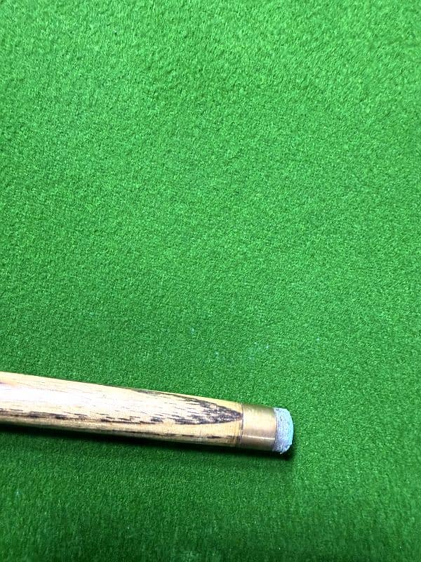 one piece hand made ash wood  snooker cue power stroke 2